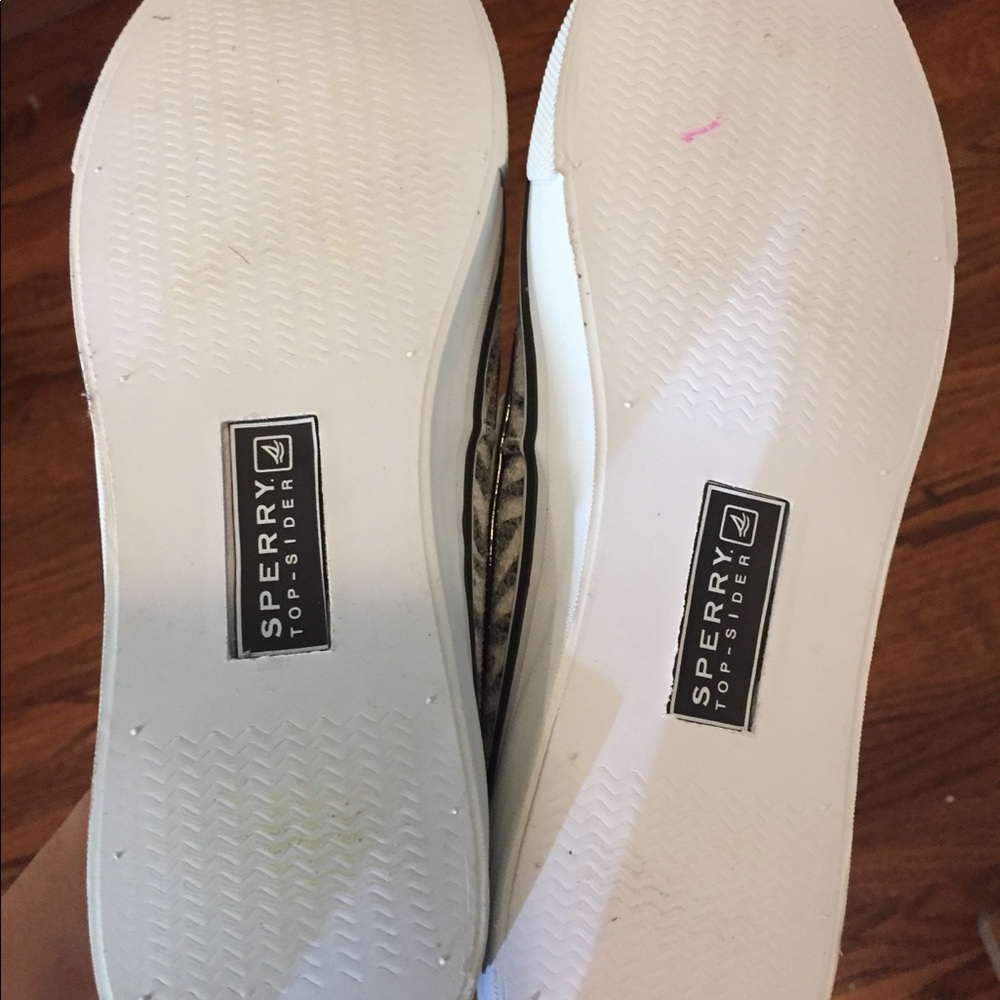 Nib Sperry Top-Sider Loafer Zebra Pattern - image 6